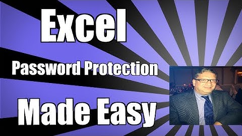 excel password protecting spreadsheet how to protect your sheet in Excel 2007 2010 2013 2016