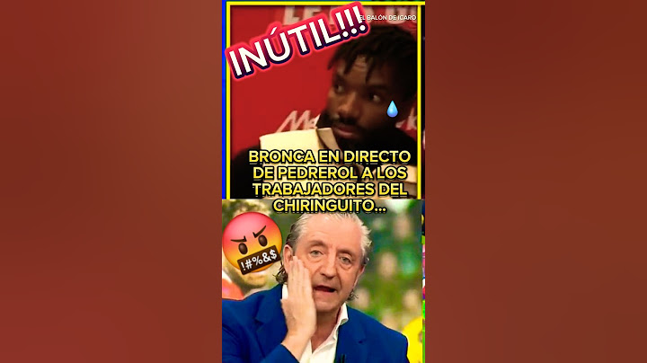 🤬BRUTAL BRONCA DE PEDREROL A TRABAJADORES DEL CHIRINGUITO POR NO GRITAR EN UNA PUBLICIDAD EN VIVO ‼️