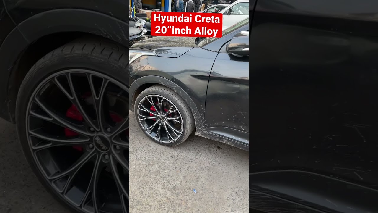 Hyundai Creta Upgrade with 20’’inch Alloy Wheels 
