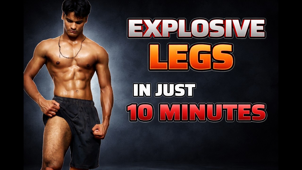 10-Min Explosive Leg Workout for Sprint Speed (No Equipment) - YouTube
