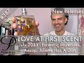 New perfumes Jul 2023 feat. Escentric Molecules, Aesop, JHAG, Nishane on Love At First Scent ep 387