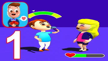 Date The Girl 3D Gameplay Walkthrough Part 1 Level 1-50 (IOS/Android)