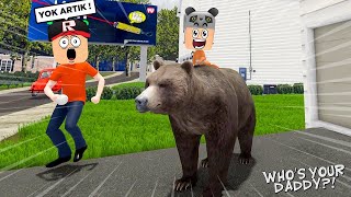 Heronpuppy Bebek Oyununda AYI'YA Biniyor 😁 ! - Who's Your Daddy?