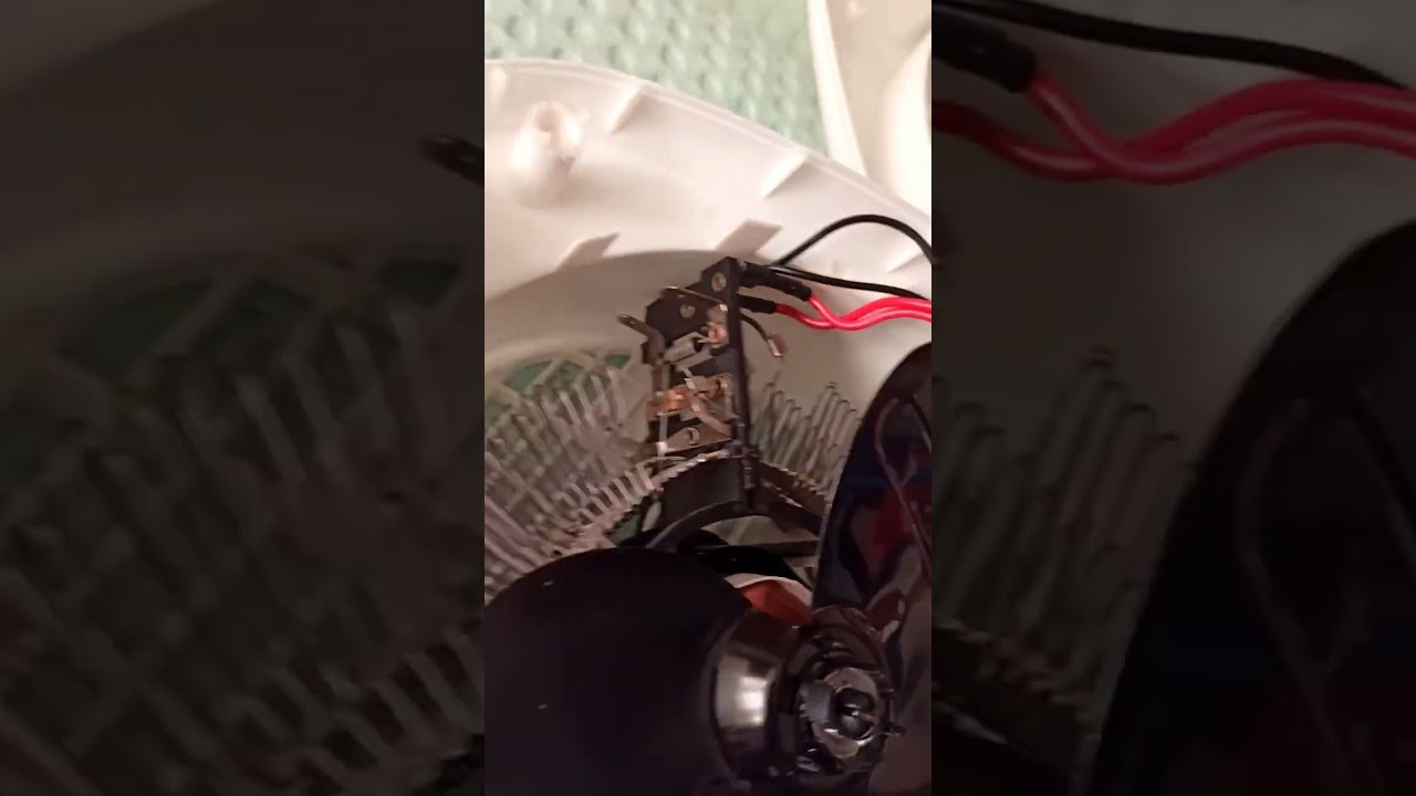 ремонт тепло вентилятора за минуту