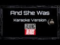 Talking Heads • And She Was (CC) 🎤 [Karaoke] [Instrumental Lyrics]