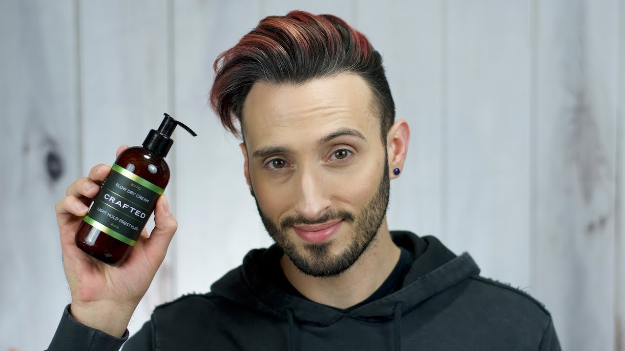 CRAFTED Blow Dry Cream Demo & Review | TheSalonGuy x Flagship Pomade
