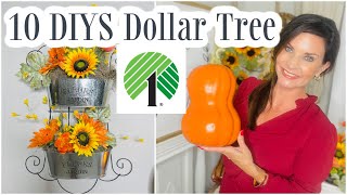 🌻10 DIY Dollar Tree FALL\/SUMMER Decor CRAFTS Sunflowers🌻 Olivias Romantic Home DIY