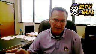 WATCH: ECU Athletics Director Jon Gilbert spoke after announcing the largest gift in Pirates history