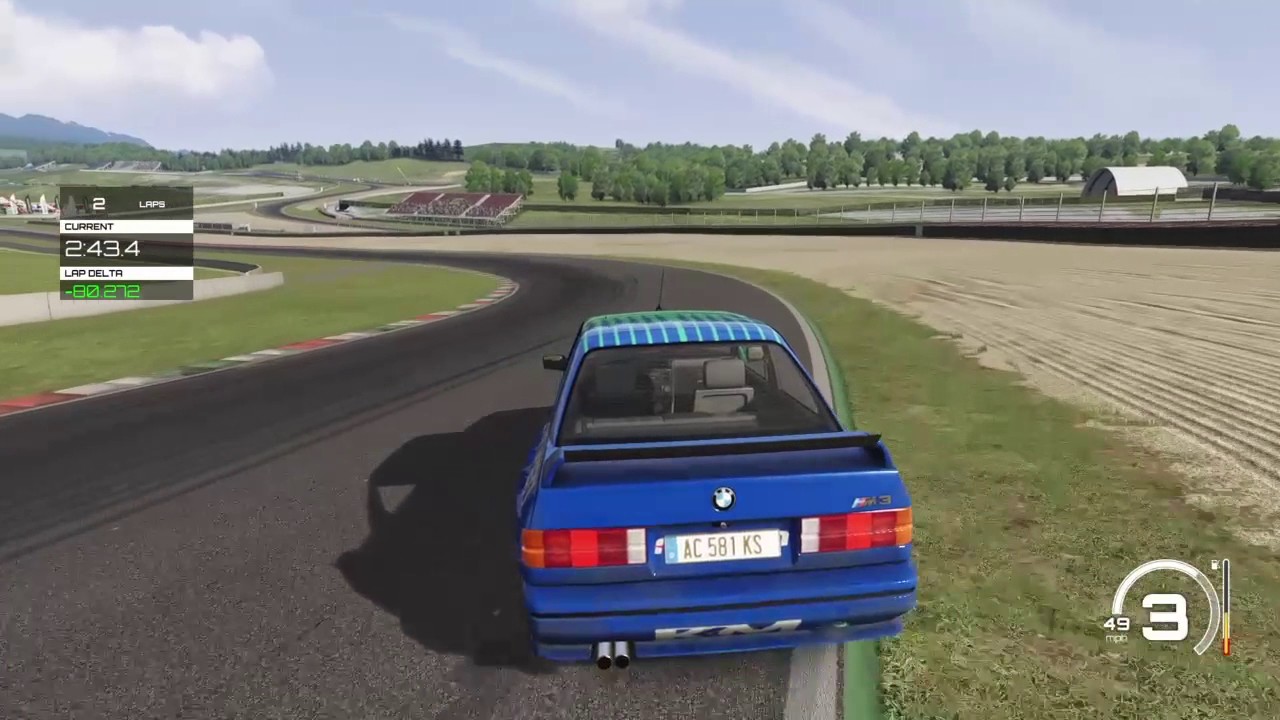 Drift setup for Bmw-m3-e30 on Assetto Corsa - YouTube