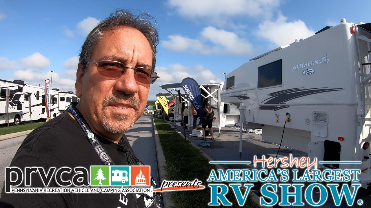 2021 Hershey RV Show Northern Lite Four Season Truck Campers YouTube