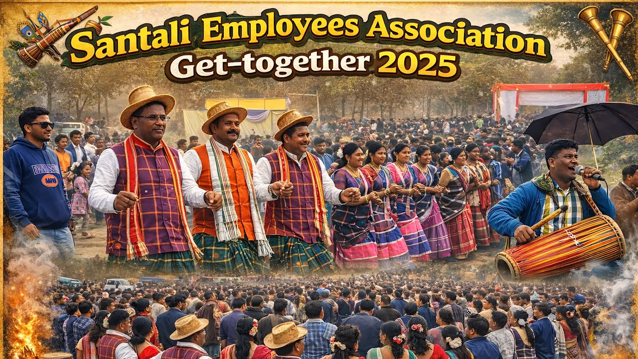 Santali employees association get-together 2025 At-Deuli dam.