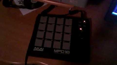 Messing Around On my new Akai MPD18
