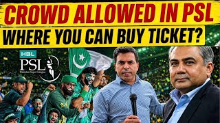BREAKING 🛑 Crowd Allowed in PSL final | PCB got PM approval | Gaddafi will host 35 thousands People