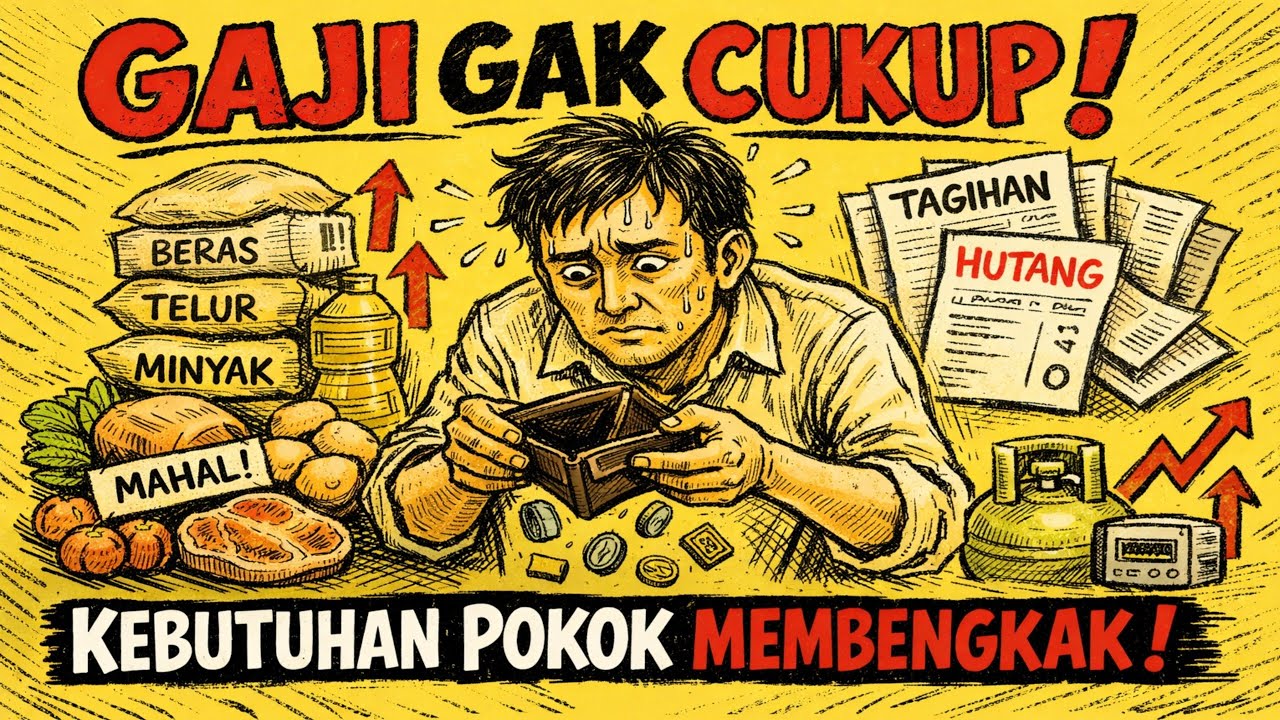 Dilema Pekerja: Gaji Kecil di Tengah Harga yang Naik‼️