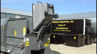 Compactor with Cart 1yd cart dumper