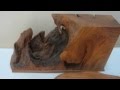 木製鑑賞台　置物台　花台　骨董　茶道具　アンティーク　37年の実績