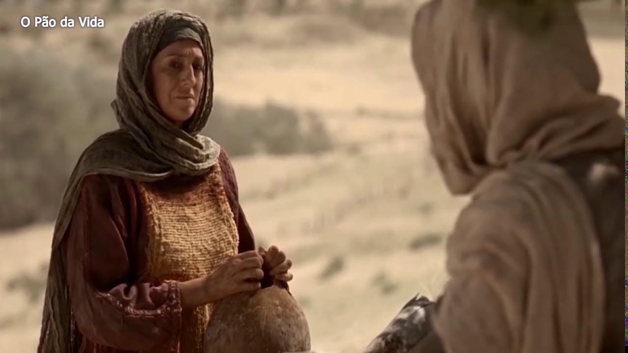 JESUS CONVERSA COM UMA MULHER SAMARITANA JUNTO AO POÇO DE JACÓ - YouTube