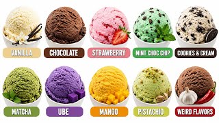 Every Ice Cream Explained