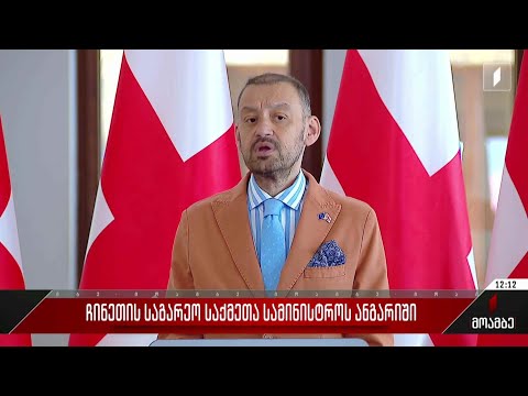 ჩინეთის საგარეო საქმეთა სამინისტროს ანგარიში