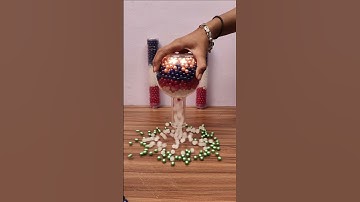 Reverse Falling Beads ASMR#ReverseASMR #BeadsFlow #Satisfying