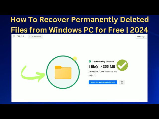 How Do You Recover Permanently Deleted Files In Windows 1087 How To