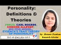 ALL PERSONALITY THEORIES | In DETAIL | UGC NET | CTET | HTET | ANY OTHER STET/SET #sigmundfreud