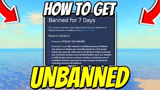 2026 How To Get Unbanned From Roblox Best Method