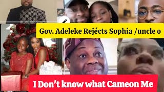Kweke 😱Sophia DisGr@ced Out Of Davidos Uncle Gov. Adeleke's M@nsion EXp0sed Sh0cking SeCrèts... OMG