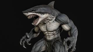 MutantShark 3d Print Ready