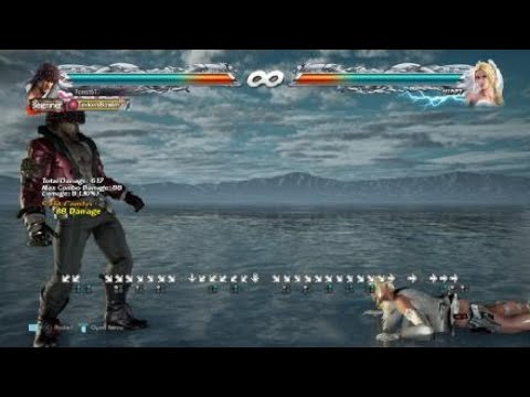 Miguel CH Launching b,df+4 New Move 88 Damage Combo! Season 4 Tekken 7