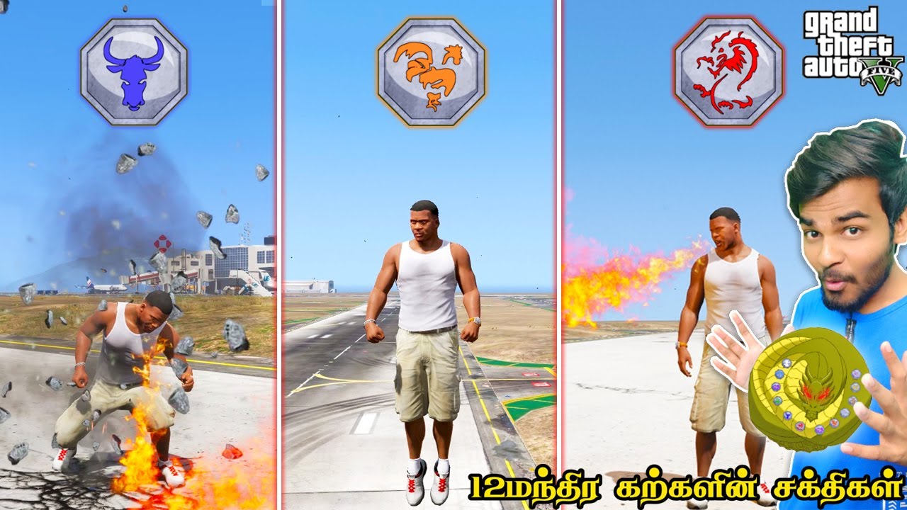 Collecting 12 MAGIC STONES in GTA 5 | Gta 5 tamil | Jackie Chan Adventures | GTA Tamilan