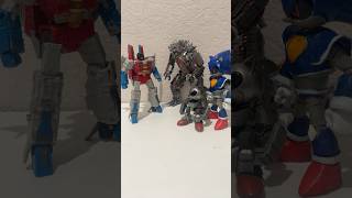 The Argument just got bigger #sonic #smbz #godzilla #transformers #huesofmetal #actionfigures