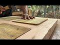 Building A Square Wooden Table With 4 Adjacent Single Chairs Building A Square Wooden Table With 4 Adjacent Single Chairs