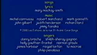 Caillou Pbs Kids Closing Credits August 1999-July 2000