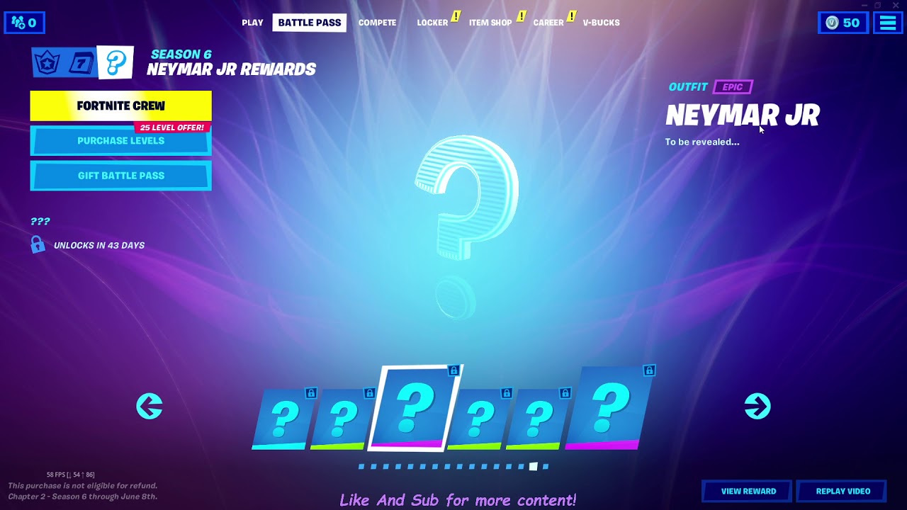 Fortnite accidently leaked the secret skin for ch2 season 6!