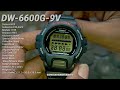 CASIO G-SHOCK DW-6600 Series 1994