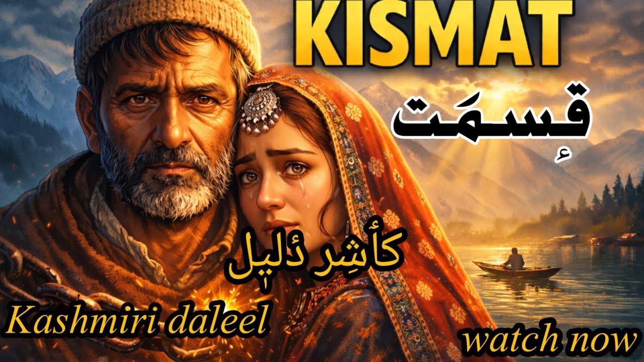 Kashmiri folk story 💗|| Kismat 💥|| Kashmiri drama || Kashir  Daleel || cartoon stories ||Moral story