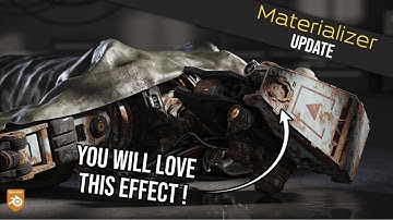 Materializer 1.3.2 update - Procedural texture creation tool suite addon for Blender