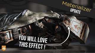 Materializer 1.3.2 update - Procedural texture creation tool suite addon for Blender