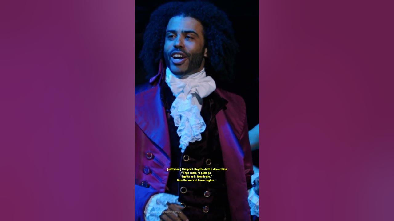 What'd I Miss (2/4) Daveed Diggs Leslie Odom Jr. Okieriete Onaodowan (Hamilton an American Musical)