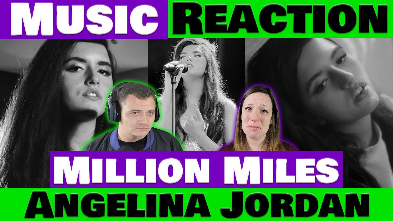 Angelina Jordan - Million Miles - Studio, Live, and Music Video!!! Triple (Reaction)