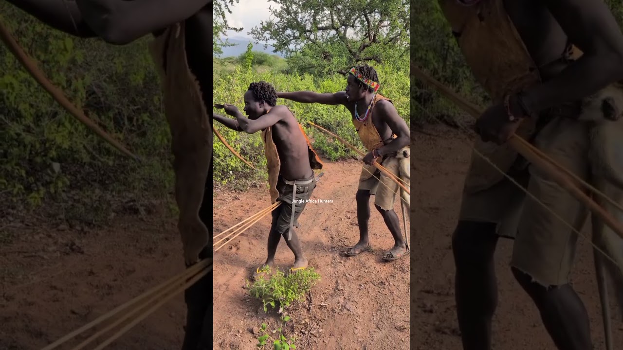 Guepardo pegou um cervo — Caçadores chegaram 🐆 चीते ने हिरण पकड़ा — अचानक शिकारी आए 🏹⚡ 