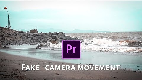 Fake Camera Movement | Adobe Premiere Pro Tutorial ( For Beginners  )