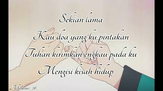 Cintaku - Dalam Sepiku Kaulah Candaku (Voc. Andra Respati ft Gisma Wandira || LIRIK