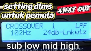 setingan dasar di tiap titik potong frekwensi 4way output screenshot 3