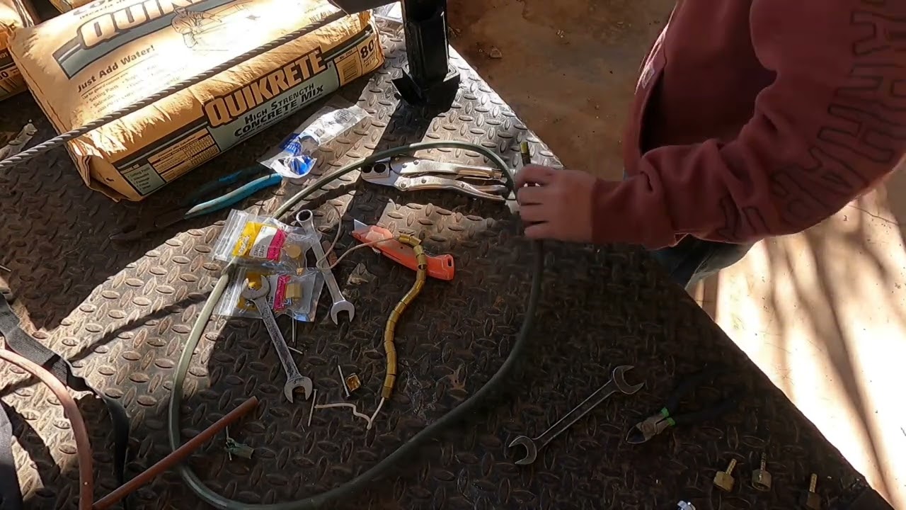 Making custom length oxy/acetylene hoses and adding quick connects