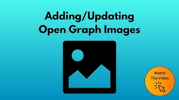 How to add/update OpenGraph images on websites built by Refari