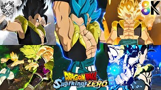 Dragon Ball Sparking Zero - Gogeta All Special Moves & Transformations