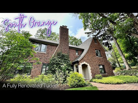 RENOVATED South Orange NJ Tudor Home with built in Sauna | Open House New Jersey Tour | NYC Suburbs