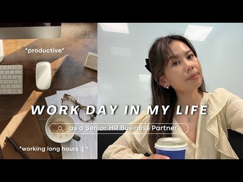 HR DIARIES ✧ work day in my life as a Senior HR Business Partner ✧ (so much going on)